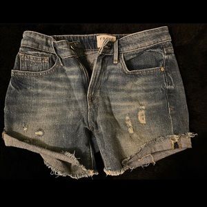 Denim Frame Shorts